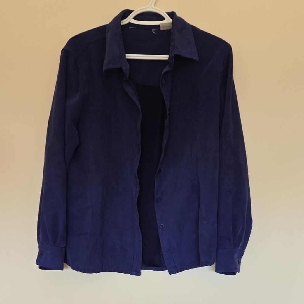 Soft Suede Feel Overshirt